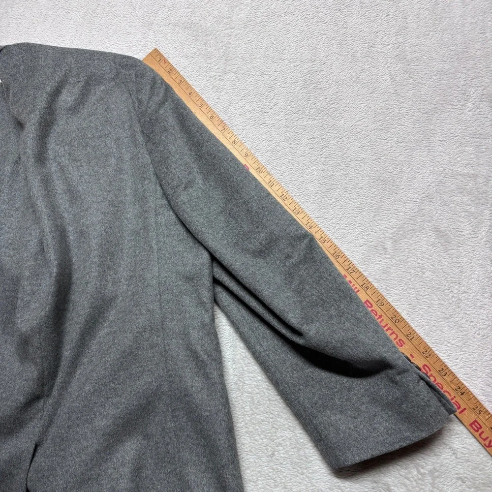 Lauren Ralph Lauren Mens 44R Gray Silk Wool Cashmere Blazer Sport Coat Jacket